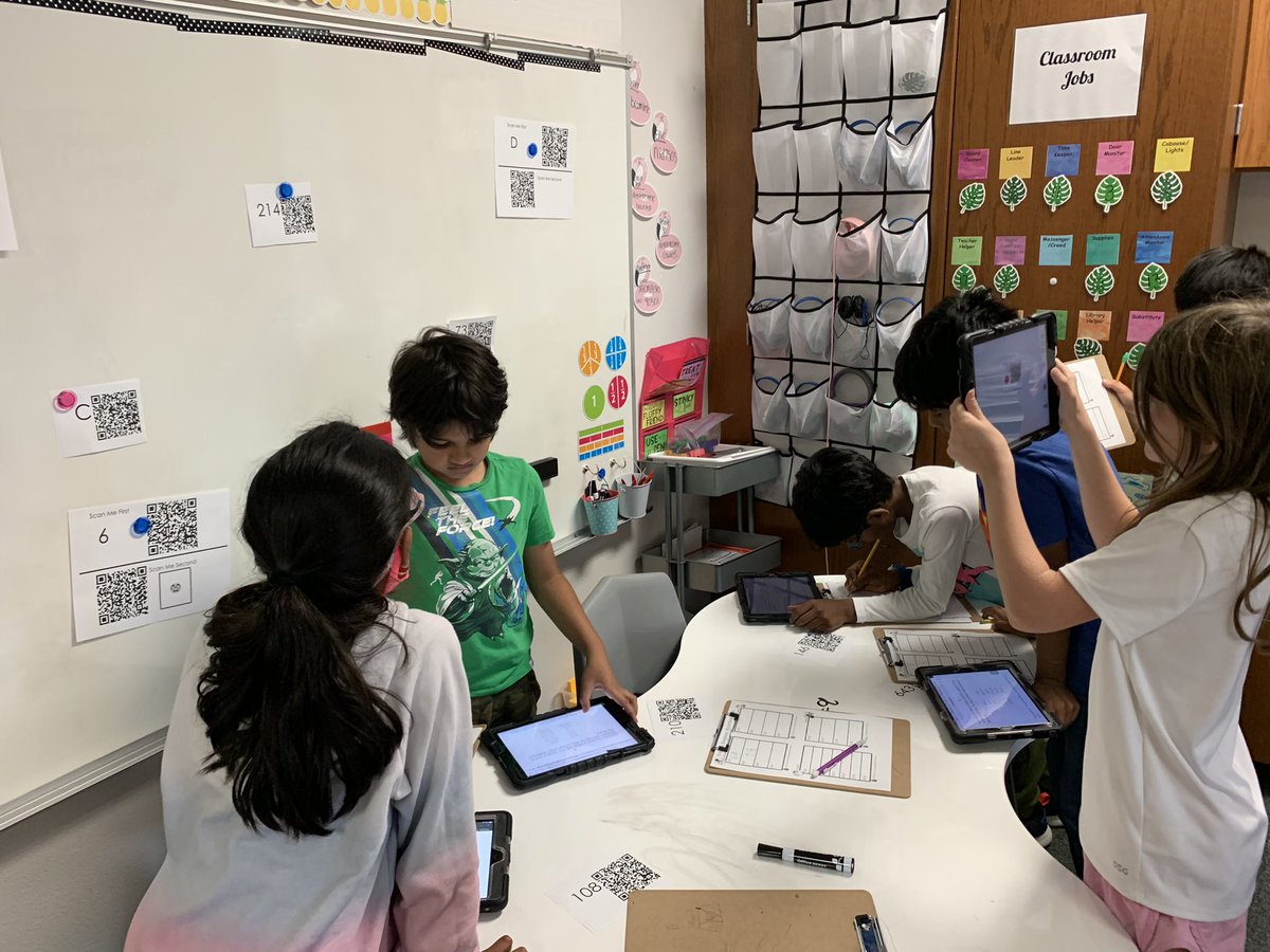 MrsFreeman3rd's tweet photo. Thank you @MrsMeganKozar and @ctinch123 for such a fun Encanto math review!!! 3A loved it❤️✨ @DCEtrailblazers https://t.co/CXXkiqrBIZ