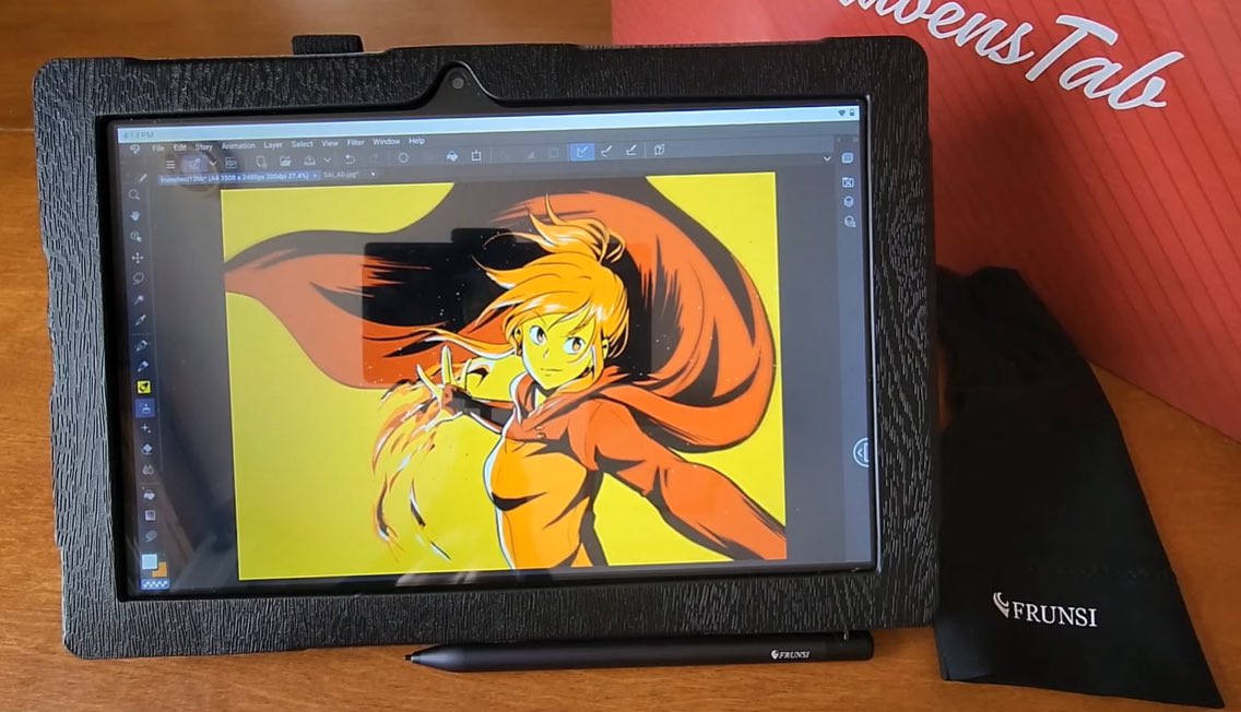 Frunsi_offical's tweet photo. This is how an artwork created on RubensTab T11. Visit @saigamiproject on her YouTube channel to learn how she draws!
#manga #anime #comicdrawing #digitalart #animeart #mangaart #illustration #drawingtablet #digitalartwork #saigamiproject #Frunsi #RubensTab #T11 https://t.co/j7mwNpSfb6