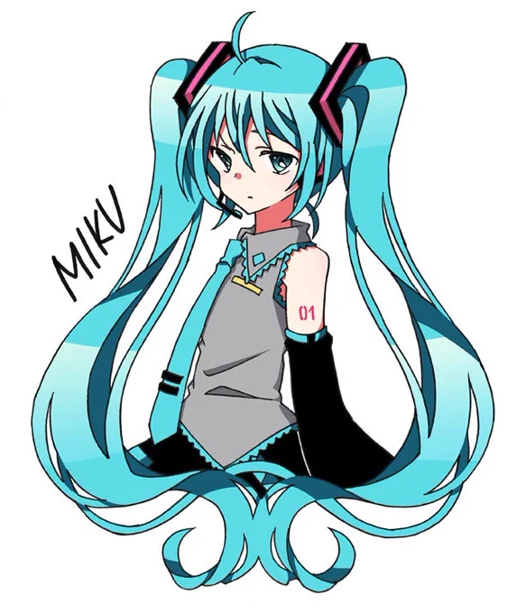 初音ミク/イラスト 