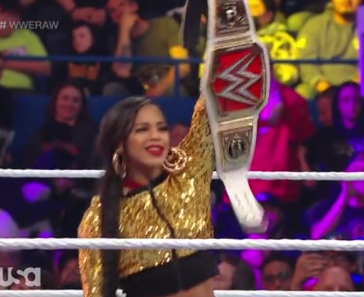KiranEST_'s tweet photo. Bianca Belair. My Raw Women's Champ. Long may she reign! ♥️ https://t.co/aRA6H0IDAO