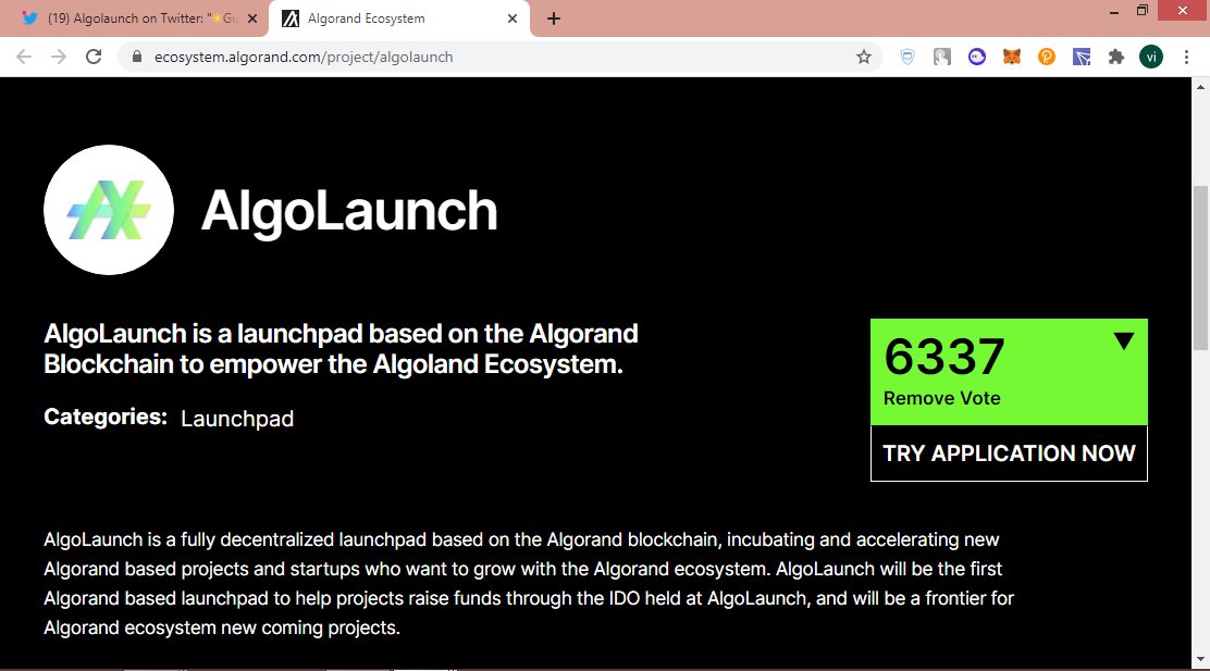 hoabut779's tweet photo. @Algolaunch @Algorand Awesome project and strong Team✨✨✨
Hopefully, it will be accepted by all levels
Thanks for the opportunity to be part of this awesome project!!!💖💖💖 https://t.co/TroxYttuXq