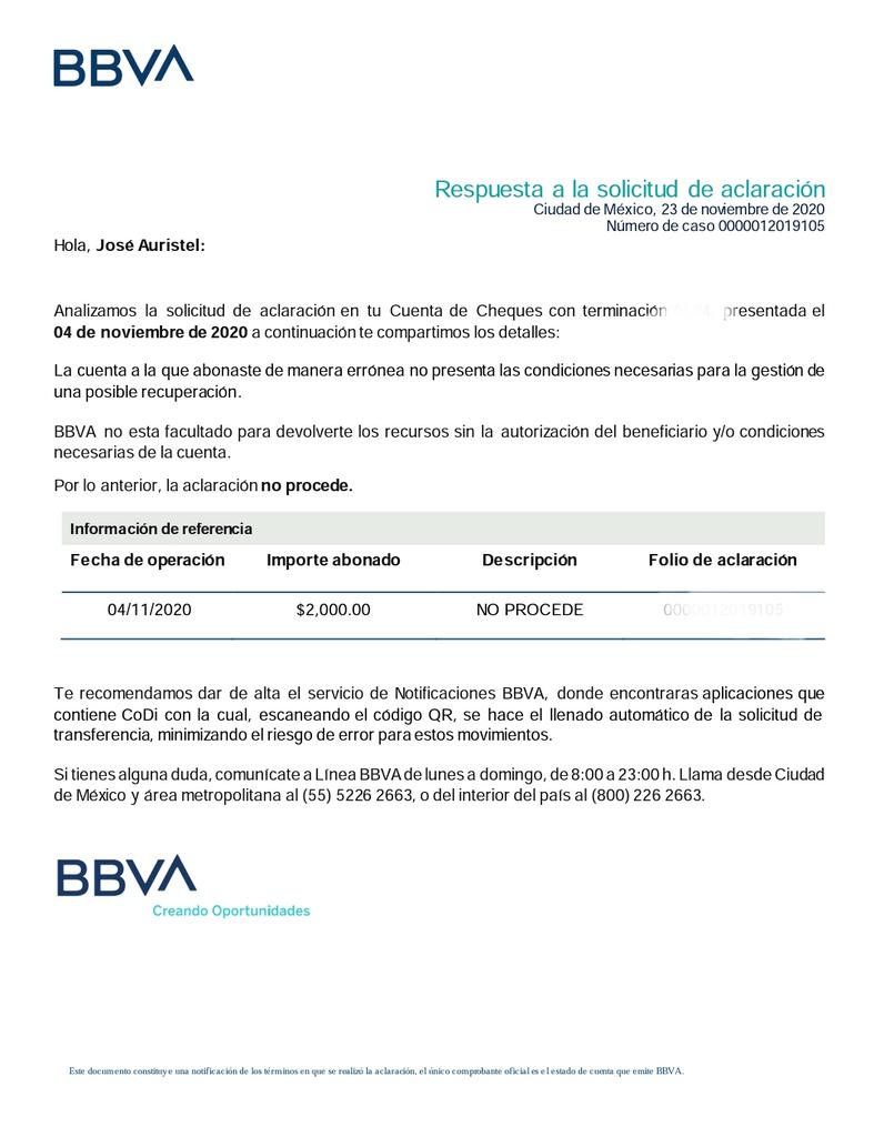 JoseAuristel's tweet photo. @BBVA_Mex Ah, pero en mi caso si necesitaban autorización del titular de la otra cuenta no? https://t.co/fS1US9dxxb