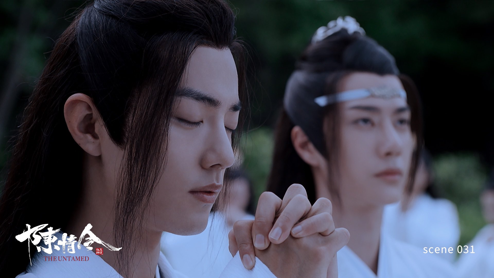 ドラマ『陳情令』公式 on Twitter: "🐰場面カット🐰 陳情令 scene 031～033 第7話 「天灯に託す願い」より #魏無羨 ...