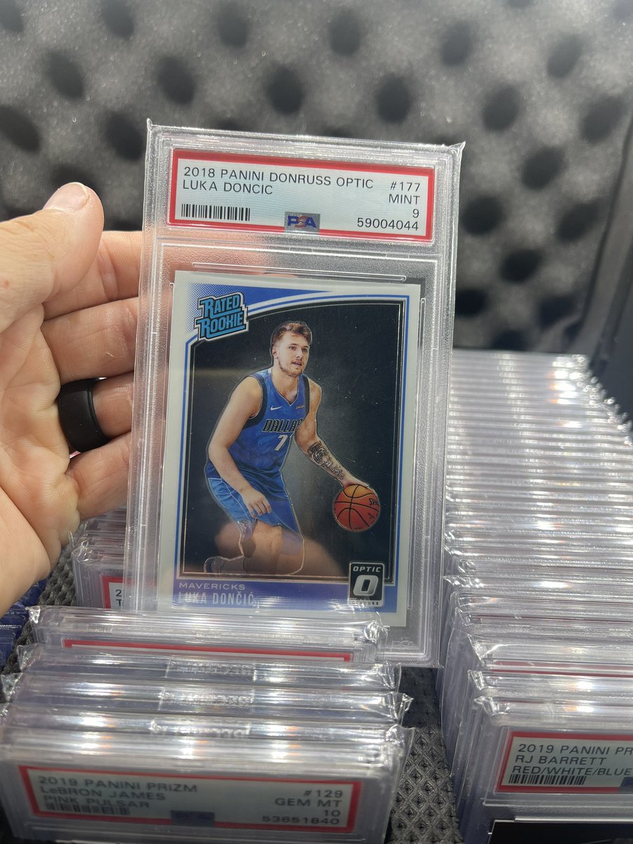 HitFactory__'s tweet image. Lamelo Ball Green Mosaic PSA 10 - $175
Luka Doncic Optic RR PSA 10 - $100
Trevor Lawrence Optic Preview PSA 9 - $125

@HobbyConnector @sports_sell