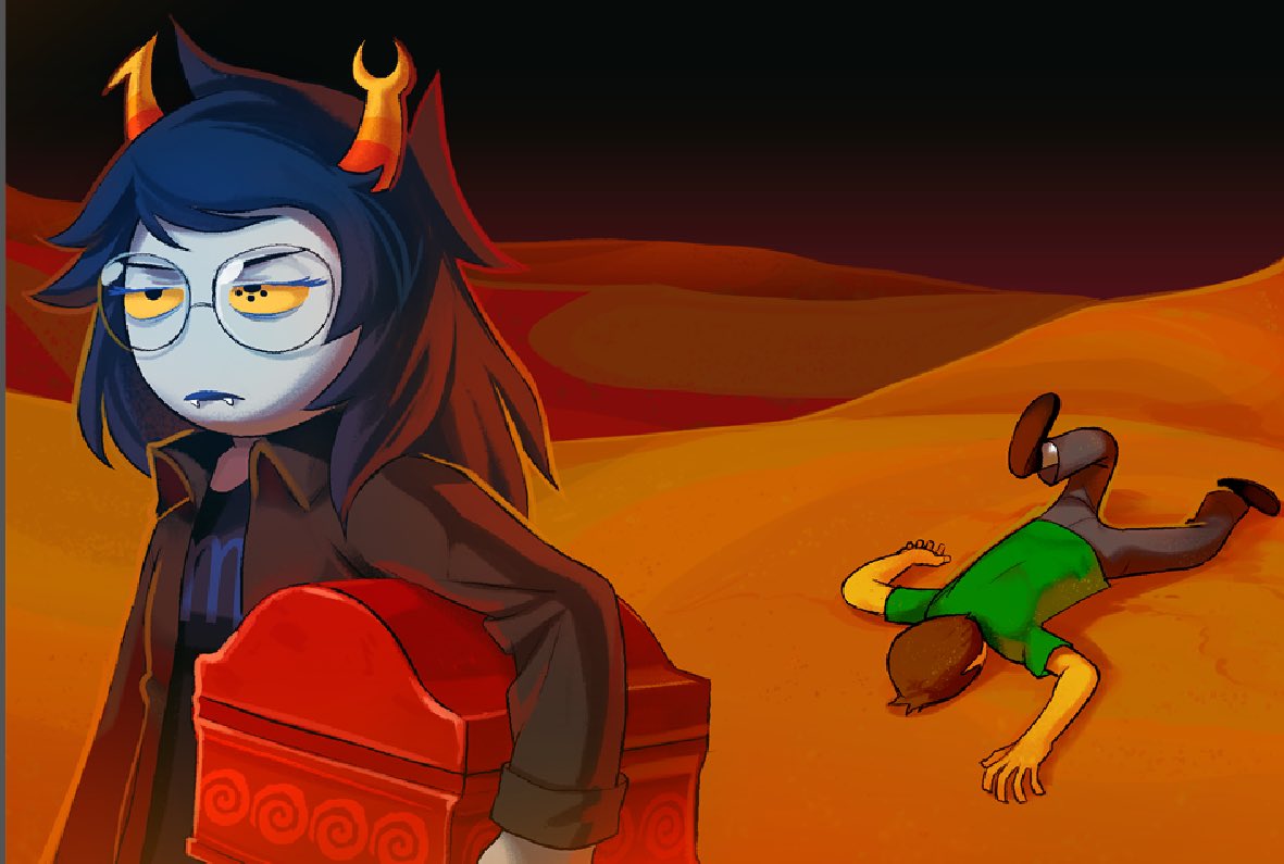 jackstuckk's tweet photo. strong contender for the best panel in homestuck https://t.co/2EsCu8olRS
