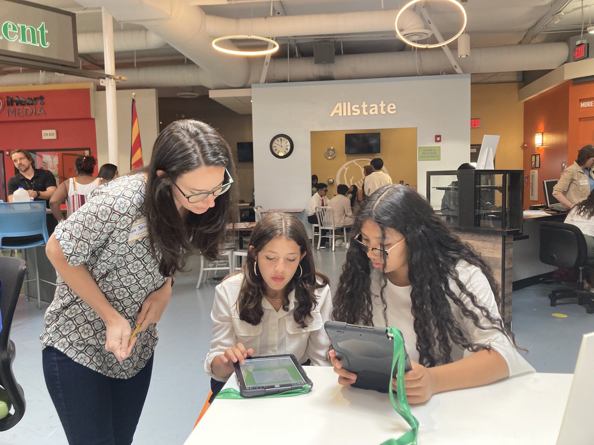 See_Boston's tweet photo. YES! #Sheely 8th graders completed their @JAArizona Finance Park capstone project today! Our #treasures took a field trip to Junior Achievement where they put into practice what they learned on personal finances &amp;career exploration. It was the BEST! @LupitaHightower #Tolleson❤💲 https://t.co/afL23F0RQe
