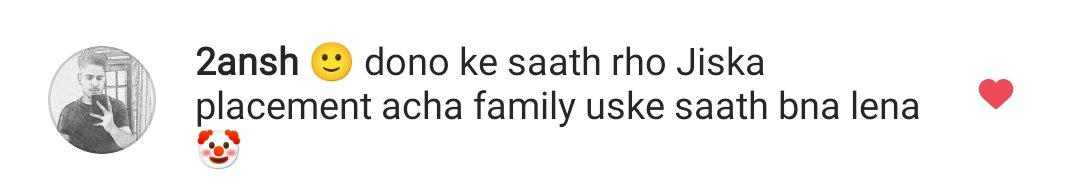 ChennaiDonn's tweet photo. Must read comment 😂😂

Just VITians in Instagram 🤪 https://t.co/dmBozkyfP8