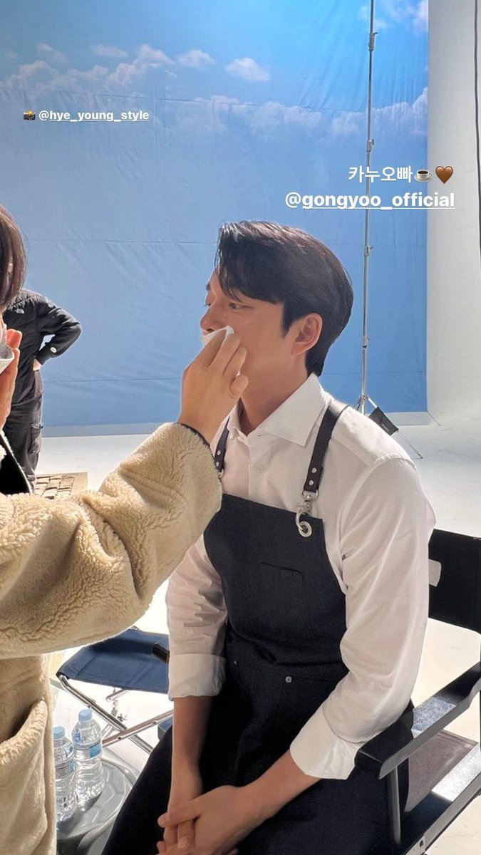 gongyoothailand's tweet photo. 📸 ภาพจาก instagram stories คุณคังยุนจิน [Makeup Artist] ค่ะ 

แคปชั่น "Kanu Oppa☕️🤎" @ gongyoo_official

#공유 #GongYoo #กงยู https://t.co/t6khgbjCb3