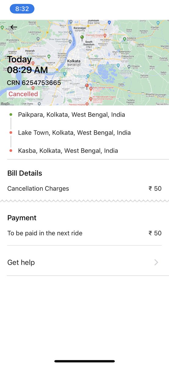 suryabasu1987's tweet photo. @Olacabs driver refused to drop after accepting ride . Rude and Mis behave . @KolkataPolice @KPTrafficDept https://t.co/ionXWHqWaF