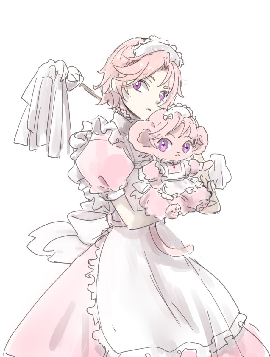 メイドの日
と、執事める&amp; こはくお嬢?さま 