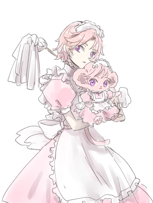 メイドの日
と、執事める&amp; こはくお嬢?さま 