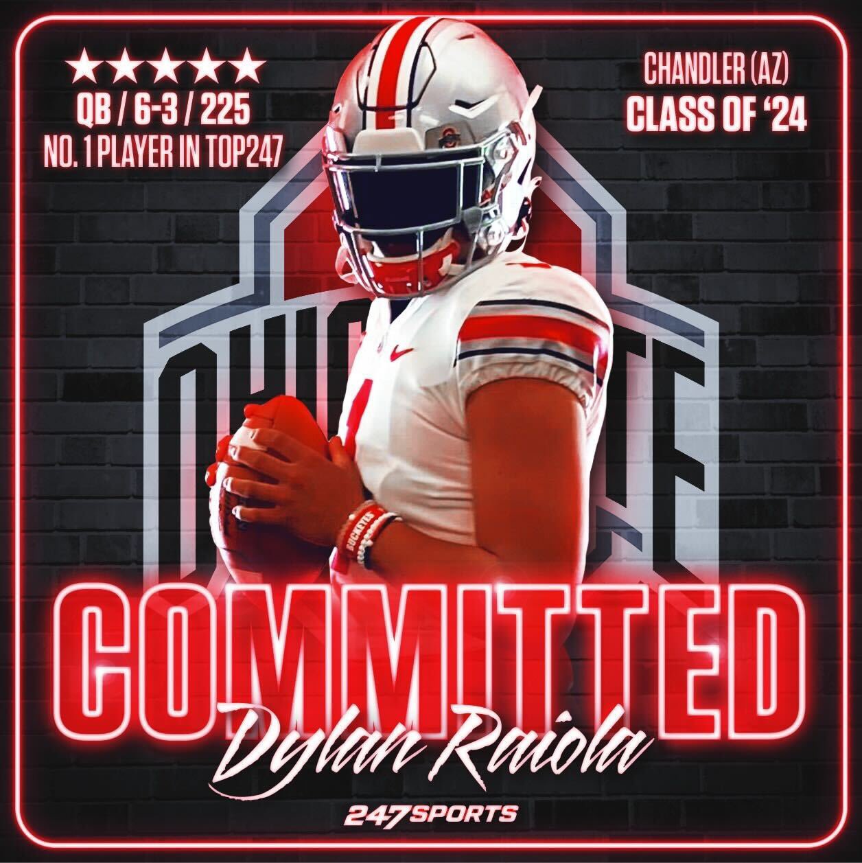 Dylan Raiola on Twitter "RT 247Sports BREAKING 5⭐️ QB Dylan Raiola
