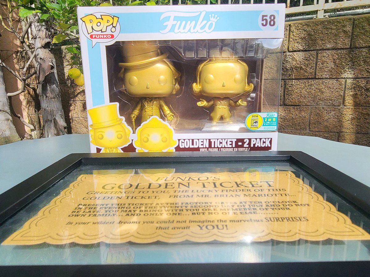 Funko POP News ! on X: Seems the Golden Willy Wonka Funko POP! 2 Pack sold  today for $100,000 ~ Breaking the previous highest price by far ~ #FPN  #FunkoPOPNews #Funko #POP #