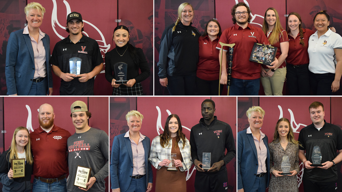 VCSUVikings's tweet photo. VCSU Athletics announces 2022 Viking Awards
 - https://t.co/HSMl1BBrlo https://t.co/RkMyhqhieS