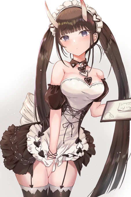#メイドの日 #アズールレーン 