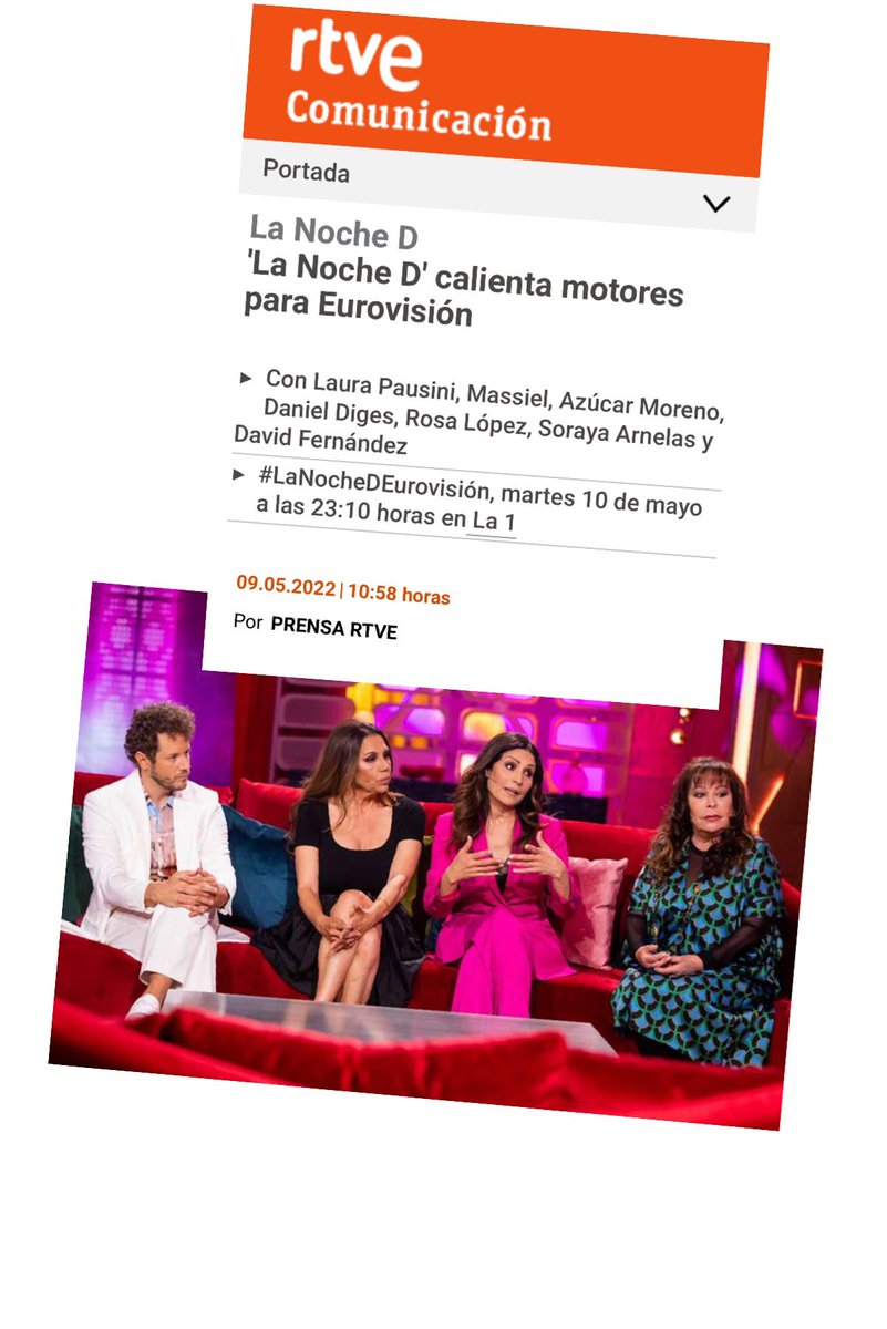 DaniDiges_World's tweet photo. Esta noche estad atentos @DanielDiges estará como invitado en #lanochede en la 1 de @rtve a partir de las 23:00 h #danieldiges #danieldigesworld #danieldigesbna #equipoddw @DanielDigesBCN
https://t.co/U3pxifcTCX https://t.co/WvRHbRebhb