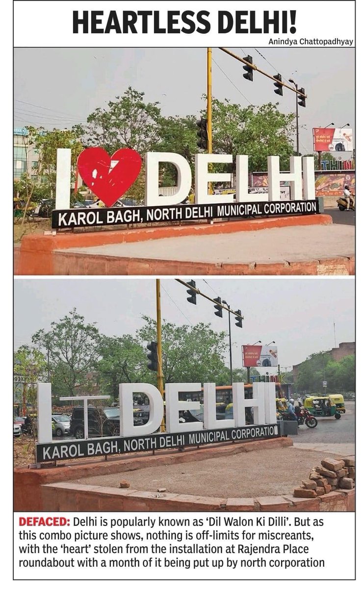 IamRajat_Pandit's tweet photo. #StolenHeart in #SaddiDilli via @timesofindia and @ANINDYAtimes https://t.co/4a3M7EF1wD