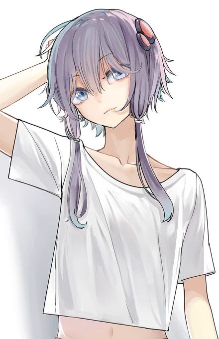 ゆかりさん(白Tのすがた) 