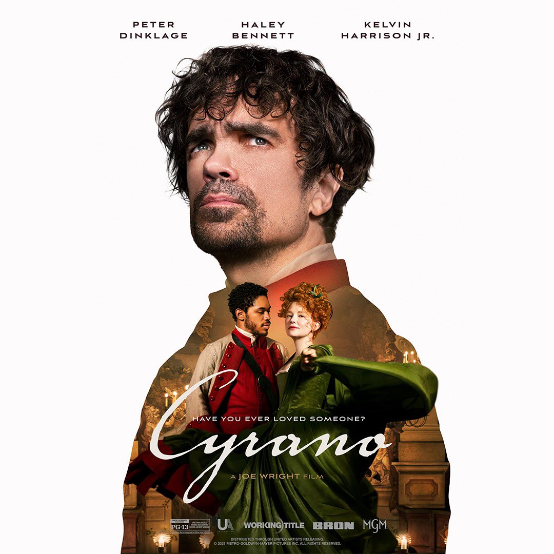 cerati9's tweet photo. Now watching: Cyrano. @CyranoMovie #Cyrano #PeterDinklage #HaleyBennett #KelvinHarrisonJr #BenMendelsohn #MonicaDolan #BashirSalahuddin #JoshuaJames #AnjanaVasan #RuthSheen #GlenHansard #SamAmidon #ScottFolan #MarkBenton #RichardMcCabe #PeterWight #TimMcMullan #JoeWright https://t.co/mjwaK8bCxq