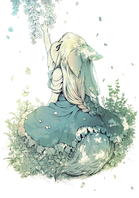 我が家のモフモフちびっこ新人メイドもどうぞ!
#メイドの日 