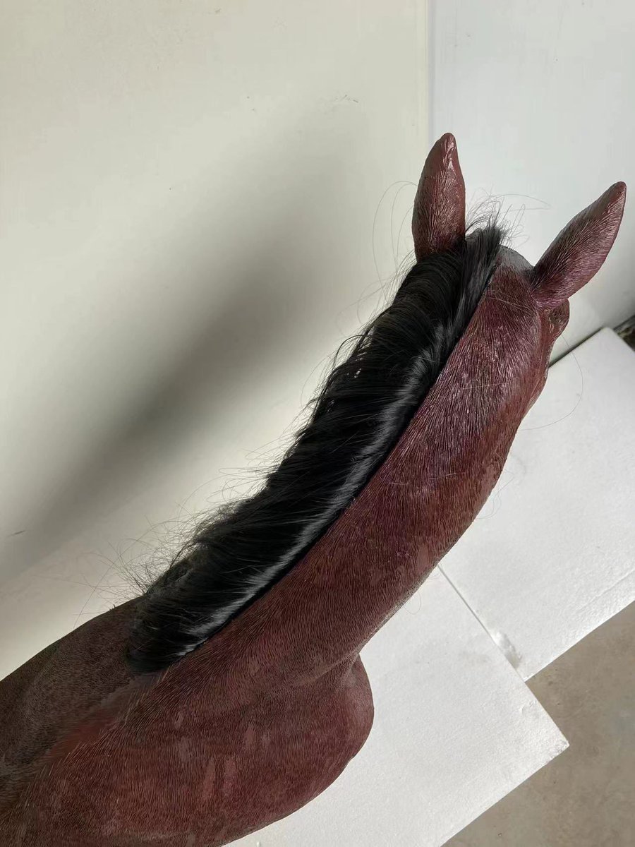 LucentStarBJD's tweet photo. 【ON SALE】Horse for BJD dolls
Sale period: May.8 - May.15

#bjd accessories 
#bjd shooting prop
Including：Horse (x1),Saddles (x2)
Color: Black, White, Purplish Red
Materials: FRP，man-made leather；marten hairs
Size: Ears to ground - 33”/84cm
Price: 1,250 CNY excluding shipping https://t.co/TDvweTQoK6