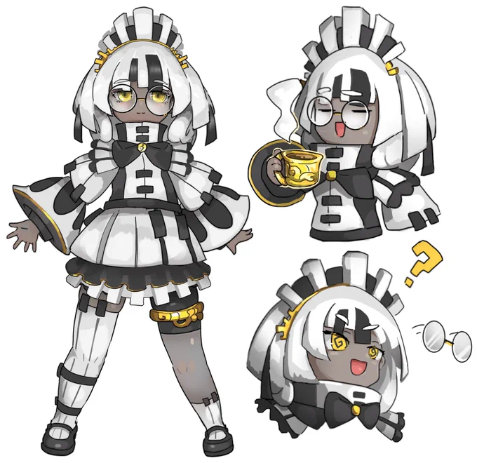 #メイドの日 って事でピアノメイド載せますね…🎹 