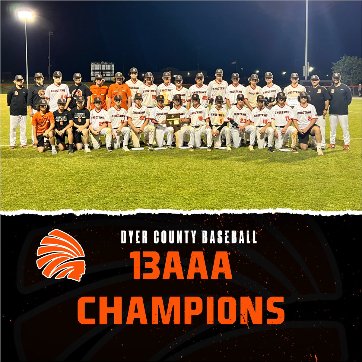Congratulations @dcbaseb! District 13AAA Tournament Champions!!!