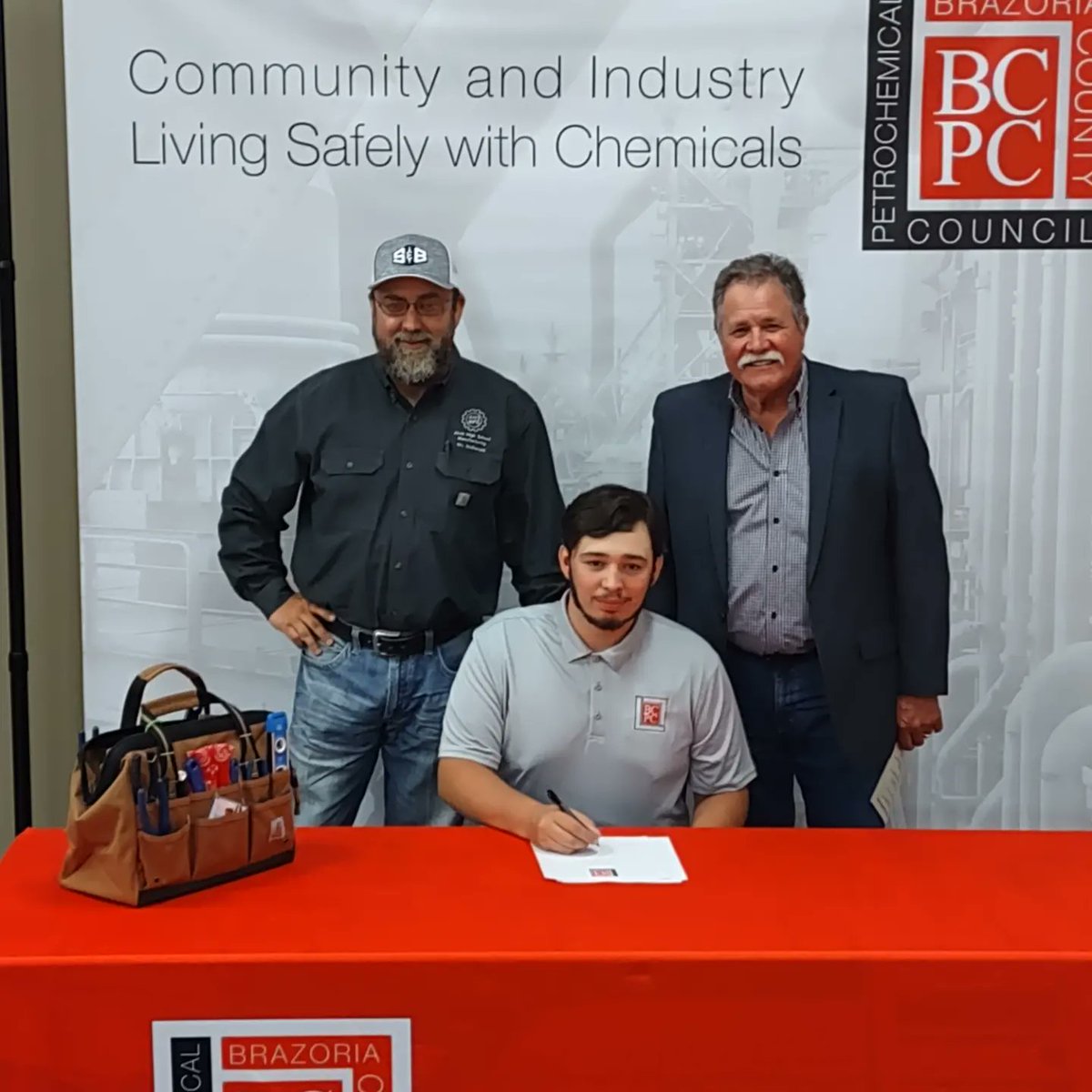 AHSMFG's tweet photo. Super proud of these guys. They are headed to S&amp;B Engineers and Constructors to be pipefitters upon graduation. They will do great!! https://t.co/ho1m6aonhD
