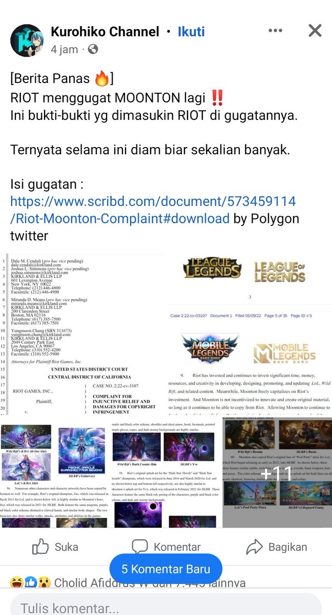 Mobile Legends Menfess tweet media