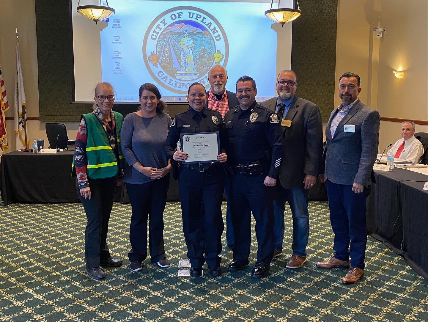 Upland Police Department on Twitter: “Officer Caitlin Teague was