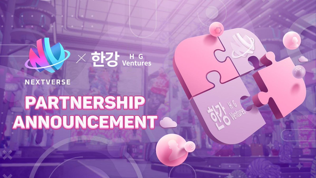 NextVerseOrg's tweet image. NextVerse x HG ventures - Partnership Announcement 
We are excited to introduce our official investor, @HGventures - a Korean-based VC firm that discovers and invests in projects that can bridge the gap between real life and blockchain. #Metaverse #NextVerse
