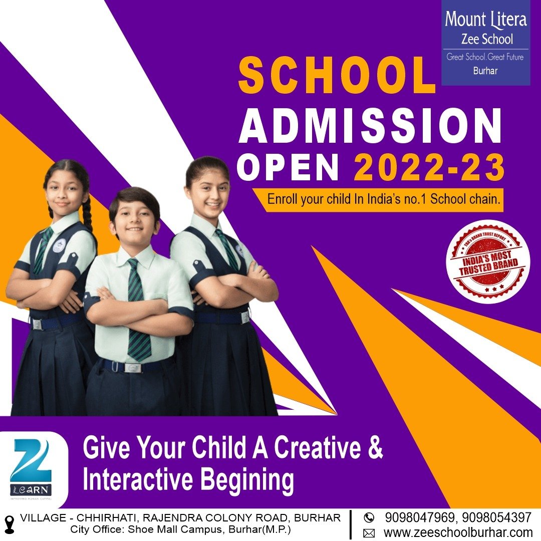 MLZSBurhar's tweet photo. Give your child, the wings to fly.
ADMISSION OPEN 20222-2023.
Enroll your child in India's no.1 school chain.
Call us for enquiry- 9098047969
#Admission #admissions2022 #school #burhar #zeemount https://t.co/oe2jD6xOwX