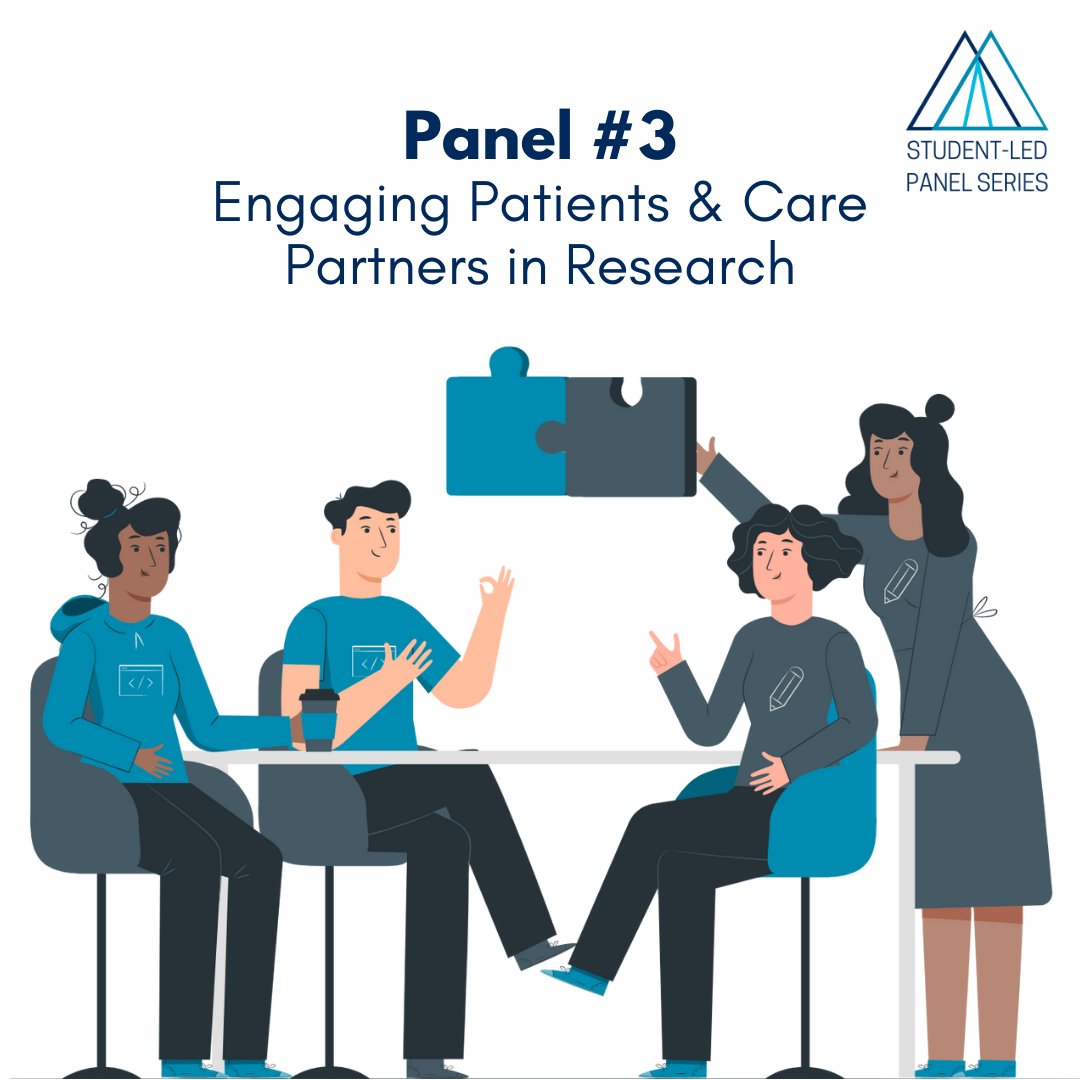 SLPS is excited to bring you the third and final panel event on Wed, May 18th, 2022 @ 5pm
⠀
Join us for insightful discussion and practical tips from trainees and early career researchers on engaging patients and care partners in research.

Register at: bit.ly/SLPSPanel3