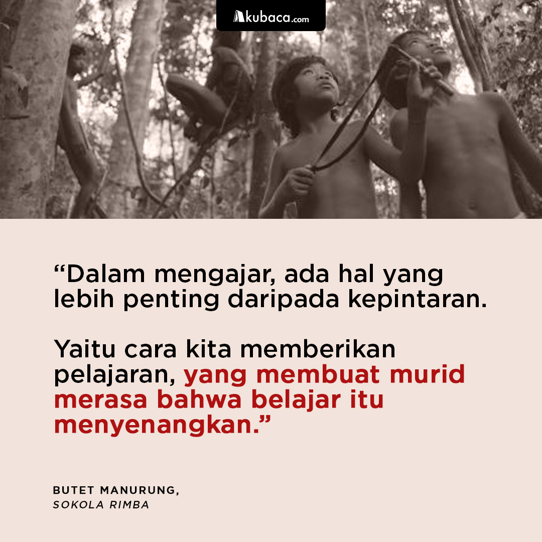 akubacadotcom's tweet photo. Sokola Rimba - Butet Manurung

https://t.co/g3XClVSb0g https://t.co/uE00TVVhWE