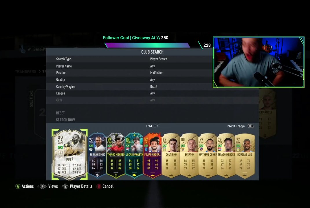 WillGame4Phood's tweet photo. Soooooo the icon pack was ok 🤷‍♂️ #FUT #pele https://t.co/tWwm9GOvee