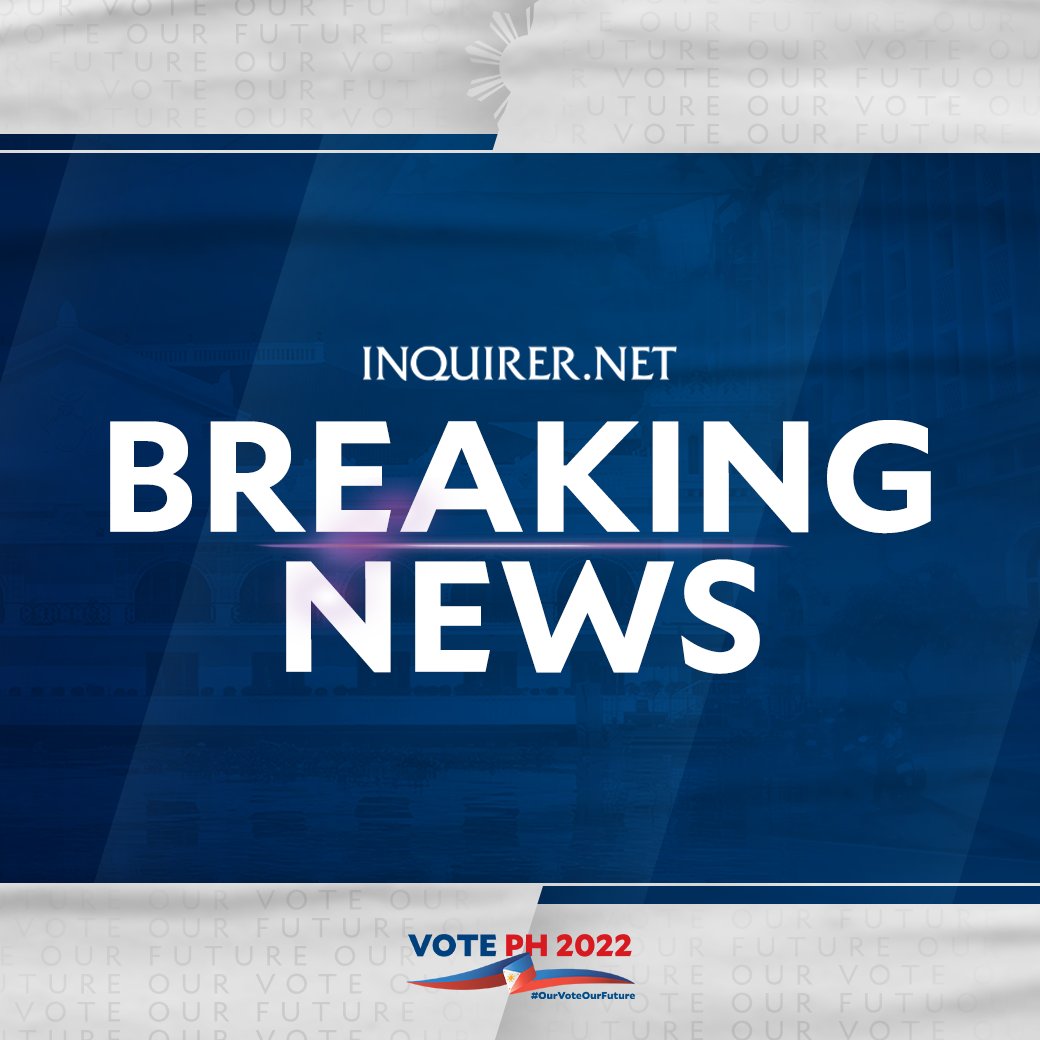 inquirerdotnet's tweet photo. BREAKING: The Commission on Elections (Comelec) en banc affirms the dismissal of 4 disqualification cases against presidential bet and former senator Ferdinand "Bongbong" Marcos Jr. | @CMRamosINQ https://t.co/Ux44gDO2tm