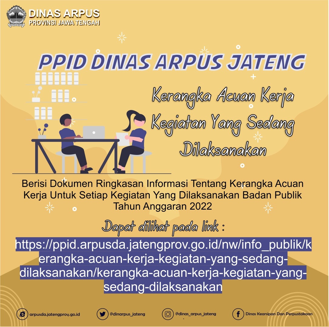 Dinas Arpus Jateng #JatengTangguh tweet media