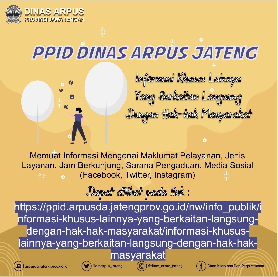Dinas Arpus Jateng #JatengTangguh tweet media
