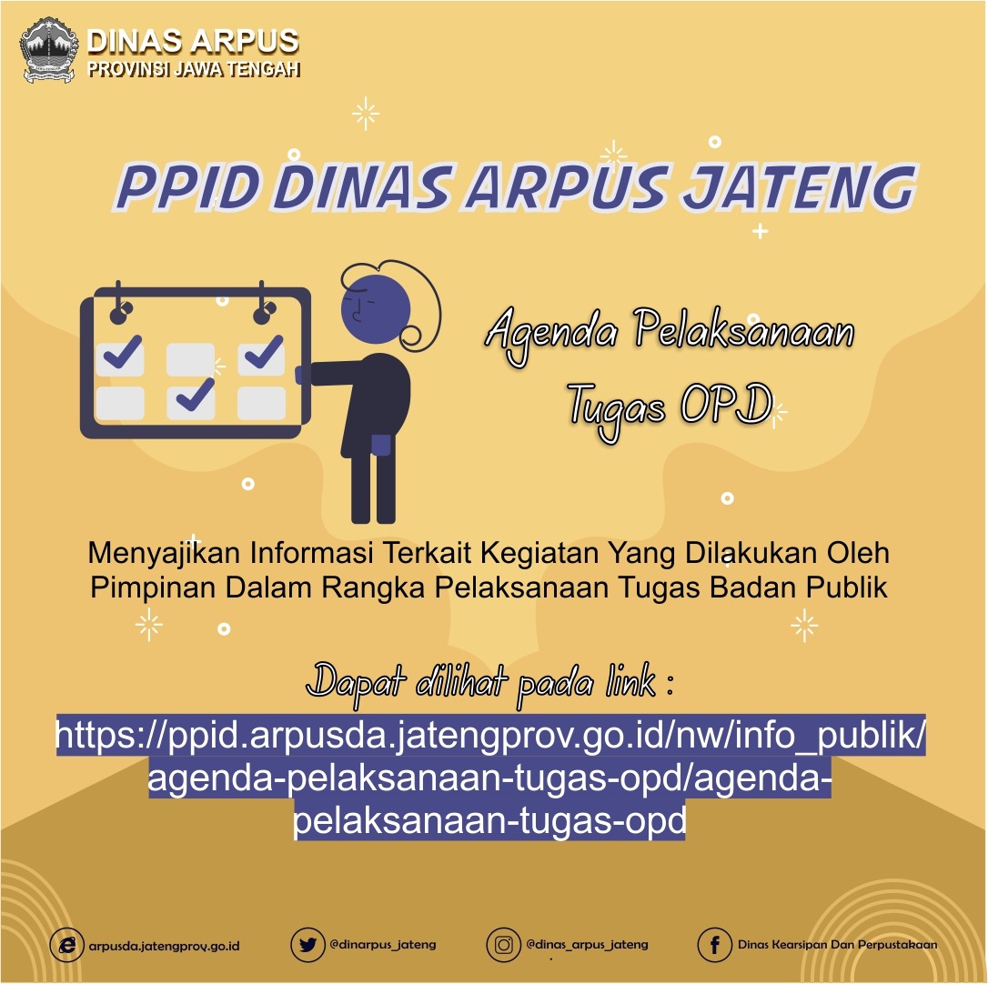 Dinas Arpus Jateng #JatengTangguh tweet media