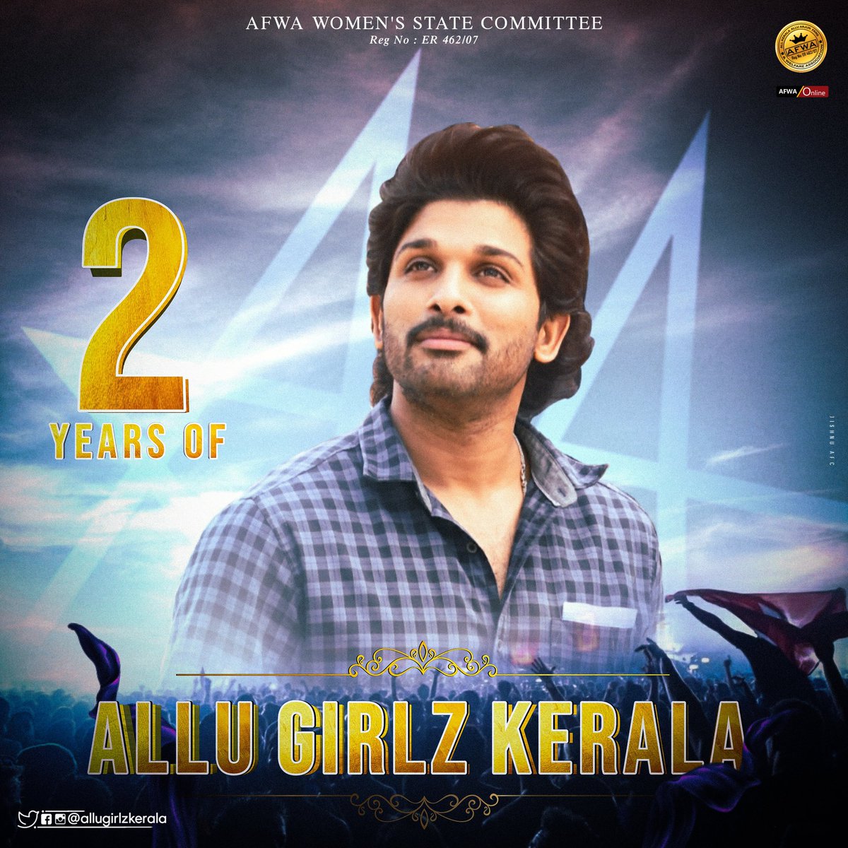 allugirlzkerala's tweet photo. We Are Very Happy To Inform You That AFWA WOMEN'S STATE COMMITTEE Successfully Completed Two Glorious Years ✨

Thank You For Being An Essential Part Of Our Journey 💕

#2YearsOfAlluGirlzKerala   #AlluArjun https://t.co/ewEk6Di2rK