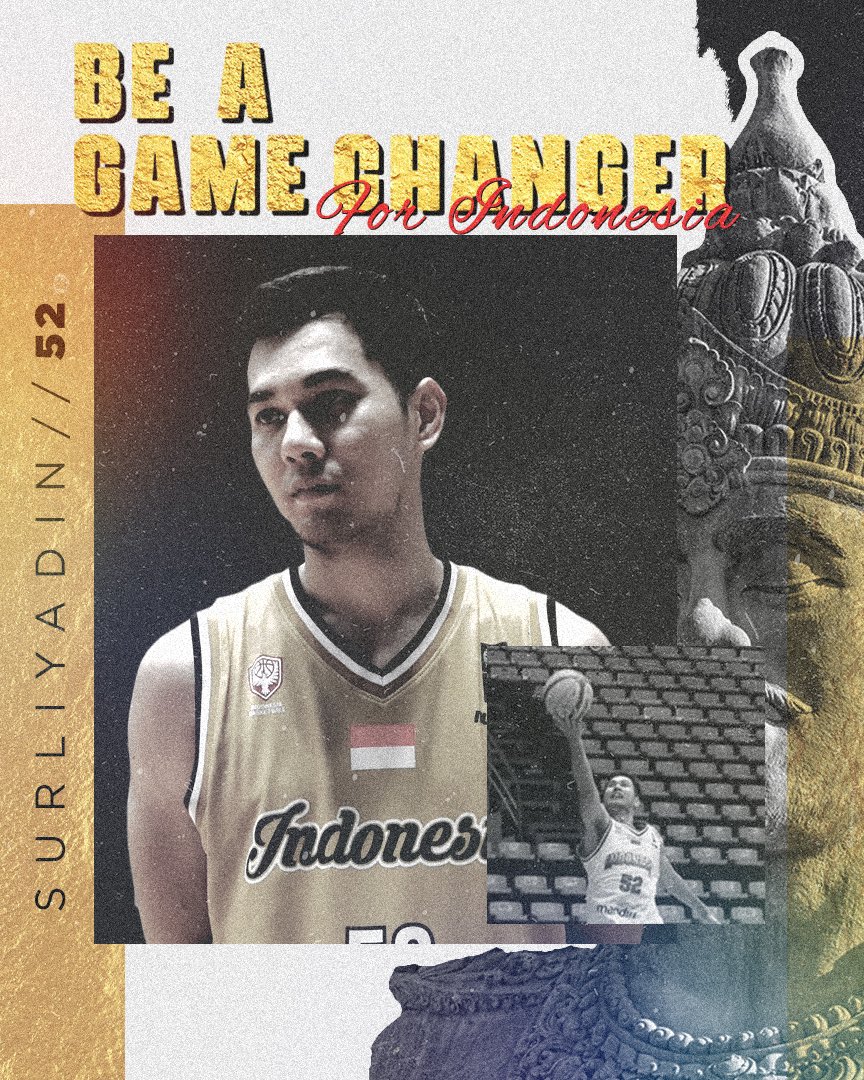 baliutdbasket's tweet photo. @surliyadin akan berjuang bersama @timnasbasketINA 3X3 di ajang Sea Games Vietnam !

BE A GAME CHANGER FOR INDONESIA 🇮🇩

#GameChangers https://t.co/yoHDKLAxDb