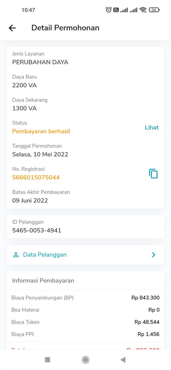 donvincarleo's tweet photo. W baru tau daya baru listrik anjng gimn punya rumah sendiri brapa minim budget mungkin sekitar 30-40jt-+ untuk mengisi kebutuhan rumah w g nyangka wkw https://t.co/5Ul0CTE8uU