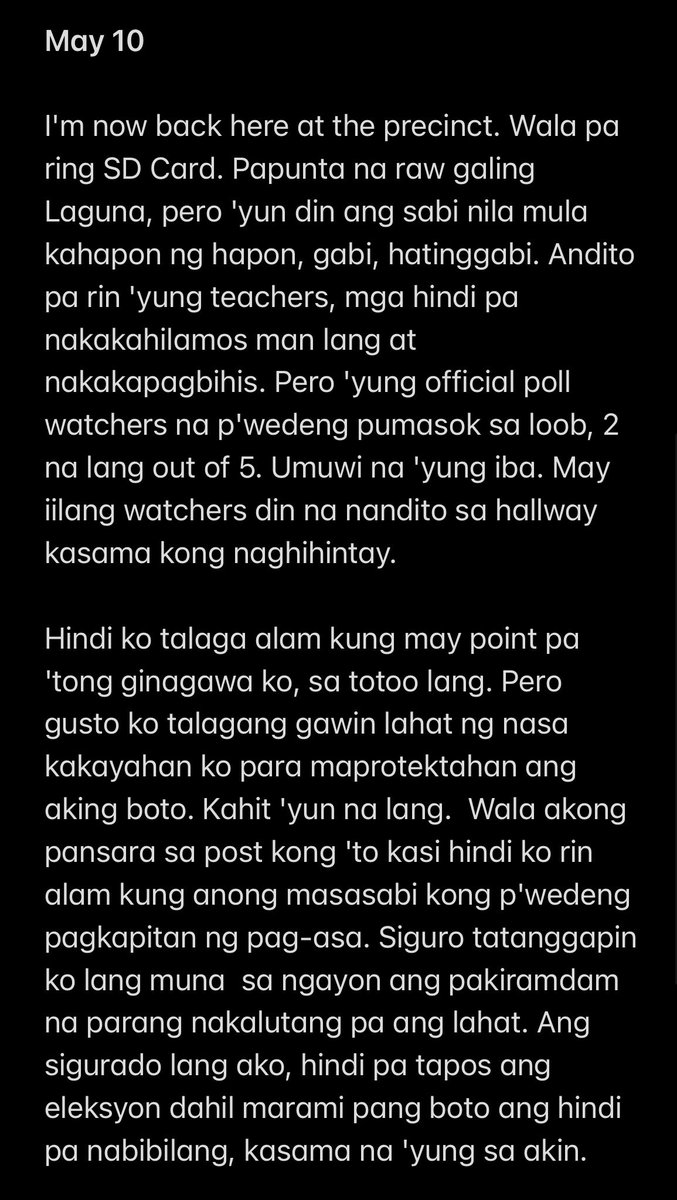 tonimoons's tweet photo. Hindi pa tapos. https://t.co/g2LPbKcYNk