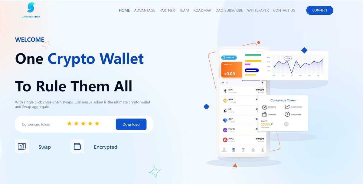 🔥Consensus Token supports many PUBLICCHAIN!

Open your CONSENSUSTOKEN wallet you may:

❤️Switch to ios or android
☑️Create &amp; Import wallet
📩Receive &amp; Withdraw
💪Access dApp

#CONSENSUSTOKEN WALLET #WEB3 #CSDAO