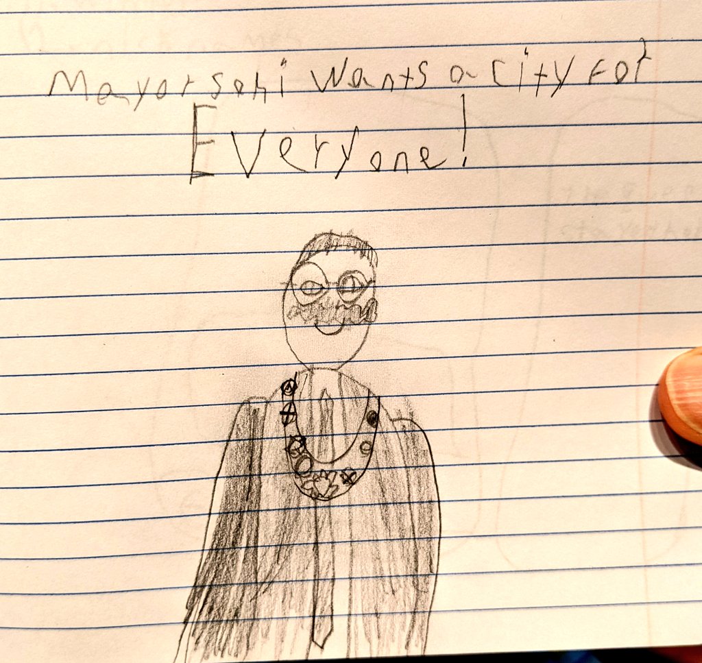 Love reading the journals from the <a href="/flyersofyeg/">Tracey Piot</a> class at <a href="/FahlmanSchool/">Dr. Lila Fahlman Sch</a>. Here's some sketch notes about their meeting with <a href="/AmarjeetSohiYEG/">Amarjeet Sohi</a>.