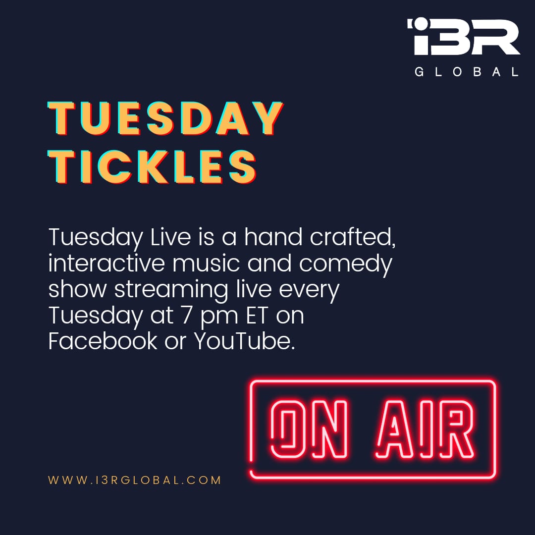 i3Rglobal's tweet photo. The show is anchored by Rob Witherspoon who hosts guest artists and is inspired by TV classics like The Ed Sullivan Show, Laugh In and Hee Haw. 
.
.
.
.
#tuesdaytickles #tuesdayfacts #tuesdaynightlive #comedynights #musicalnights #tuesdayfacts #i3rglobal #liveshow #tvshow #famous https://t.co/qDxM5SpYgf