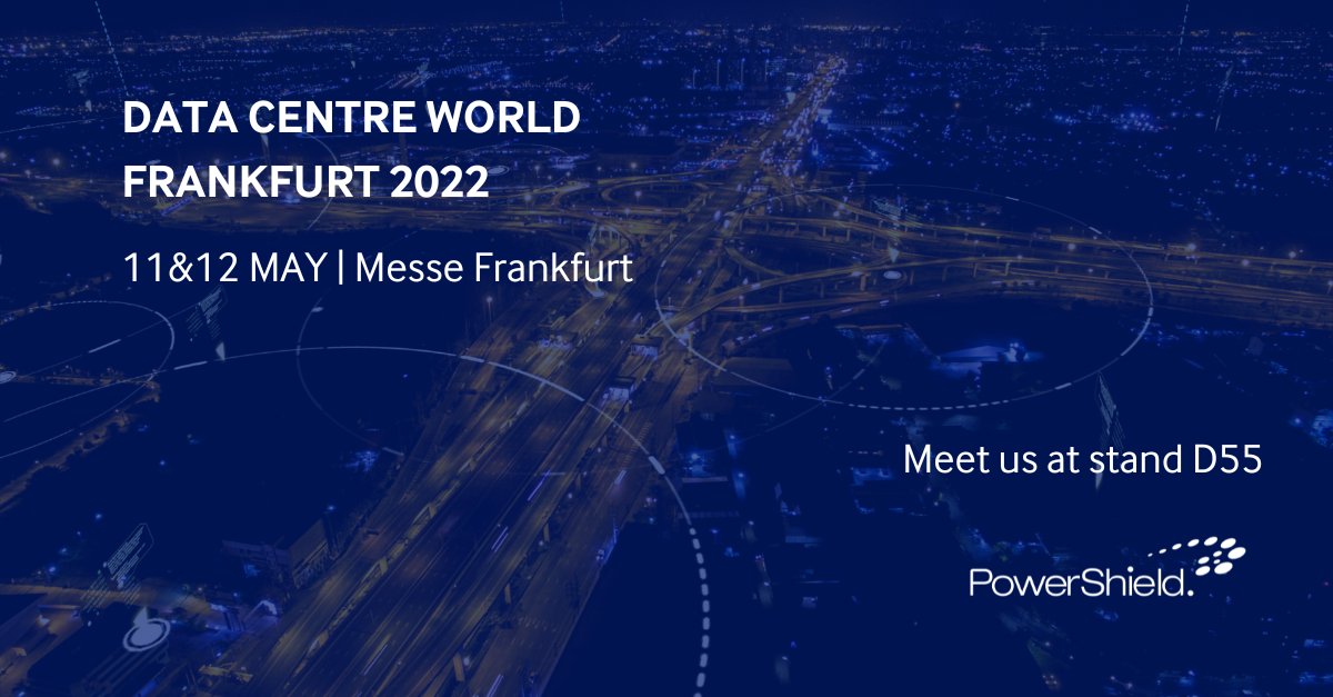 PowerShieldLtd's tweet photo. The Data Centre World Conference is kicking off on May 11 in Frankfurt, bringing together experts, technologists and business leaders. We'll be there on stand D55, so don't hesitate to drop by and see us. If you'd like to arrange a meeting prior, email Zander@powershield.com https://t.co/nexAbqDRGq