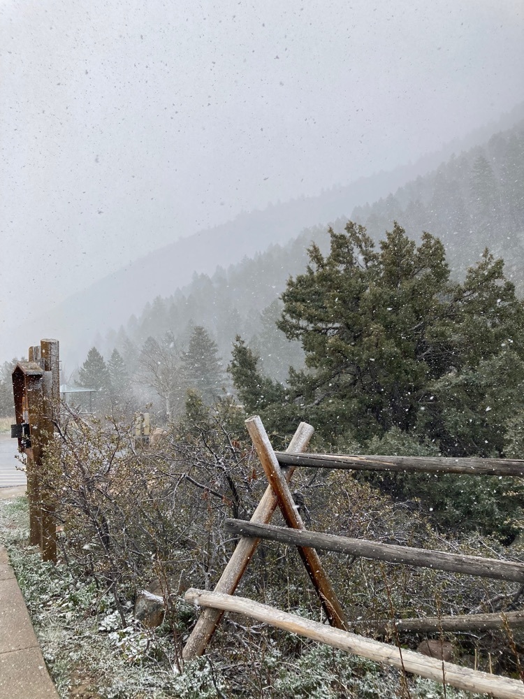 Third grade had a great field trip to Sprouts Greenhouse &amp; Sinks Canyon.  As per Wyoming weather, we had quite varied conditions!