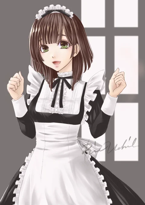 #メイドの日

呼ばれた気がして…

大昔のイラスト引っ張り出してみた笑 