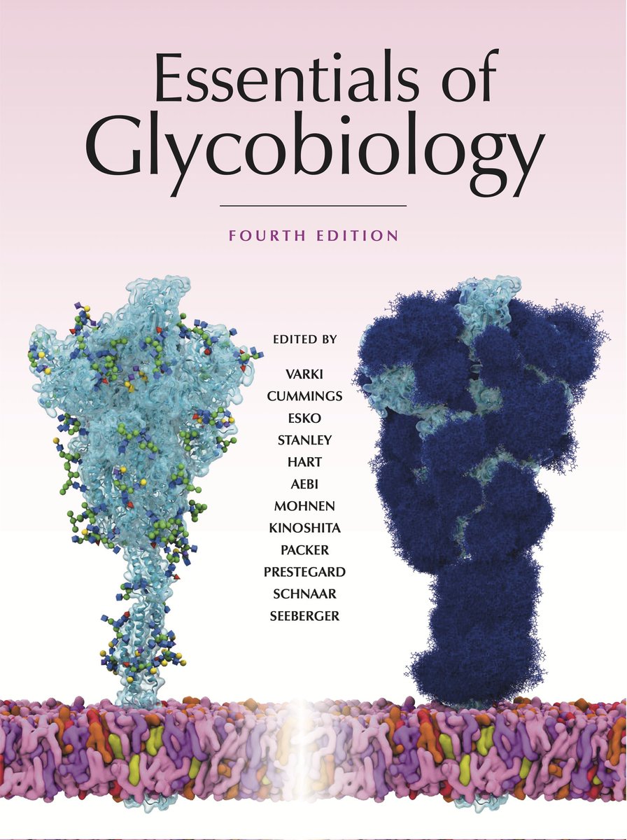 Thrilled and honored to see my artwork on the cover of such an important book for #glycobiology. Can't wait to have a physical copy in my hands!

Thanks to all the Authors for the support.

ncbi.nlm.nih.gov/books/NBK57991…